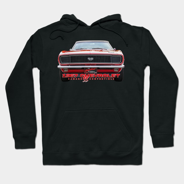 1967 Chevrolet Camaro SS Convertible Hoodie by Gestalt Imagery